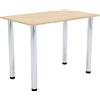 AKKE Tavolo da Pranzo Cucina Gambe Cromate
