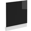 Vicco Pannello frontale R-Line, Nero lucido, 60 cm senza piano di lavoro, per la libera combinazione all'interno di sistemi cucina modulari