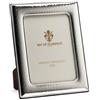 SEC OF FLORENCE 7182/15x20 Cornice Portafoto in Argento Massiccio 925 con Retro in Legno Mogano