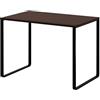 AKKE Tavolino Da Salotto Con Gambe In Metallo Piano Laminato Tavolo Rettangolare Altezza 55 cm Tavolino Da Soggiorno Stile Loft Crespo