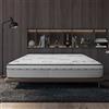 Naturalex - Materasso Matrimoniale 160x200 cm - Carbone Plus - Altezza 26 cm - Schiuma Memory HR, Blue Latex, Ergonomico, Semisolido, Ventilato - Lato Invernale ed Estivo