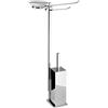 Bottiglioni Linea Bath Piantana Bagno Water Bidet Quadrata in Ottone Cromato - piantana Bagno
