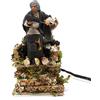 Joy Christmas Pastore per Presepe in Movimento 14 cm x 9 cm Caldarrosto - 49569