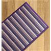Confezioni Giuliana Tappeto Bamboo sfumato passatoia Cucina e Multiuso Viola Lilla (55x180)