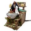Joy Christmas Pastore per Presepe in Movimento 14 cm x 9 cm Donna Che Lava Bambino 37933