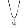 S'Agapõ Collana Uomo, Collana Girocollo in Acciaio con Simbolo Ancora | Collezione Charisma - SHS10