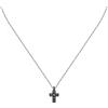 Morellato Motown collana Uomo in Acciaio inossidabile, pietre preziose, ip nero - SALS75
