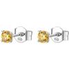 Brosway Orecchini Donna, Orecchini a Lobo in Argento e Energy Yellow | Collezione FANCY - FEY37