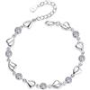 DGJKLADS Braccialetto Bracciale Bracelet Donna Nuovo Braccialetto Di Gioielli In Argento Sterling Di Alta Qualità Retrò Semplice