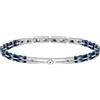 Sector No Limits Bracciale da Uomo, Collezione Ceramic, Acciaio Inossidabile, Ceramica - SAFR14, Única, Metalli non preziosi, Nessuna pietra preziosa