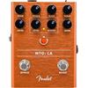 Fender MTG LA Pedale Distorsione Valvolare per Chitarra Elettrica | Valvola 12AX7, distorsione valvolare autentica, gain regolabile, toni caldi, ideale per rock e blues