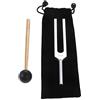 DRELD Diapason a 440 Hz, diapason A440Hz con custodia in silicone per accordatore per violino, chitarra, riparazione del DNA, terapia del suono, perfetta guarigione, equilibrio, guaritori, vibrazioni
