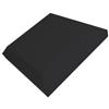Lenacustica Pannelli Fonoassorbenti Elegance, 50x50x5 cm, Design Acustico per Pareti e Soffitto, Set da 4 Pezzi. (nero)