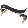 BBTISG Spalliera per violino, misura 1/2, universale, regolabile, colore nero