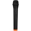 Yunir Microfono wireless universale VHF, microfono portatile professionale in plastica ABS, microfono per ricezione USB, per canto e discorso, plug and play