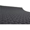 Keyhelm | Pannelli Fonoassorbenti Bugnato | 100x100x3 cm D25 Grigio antracite | Pacco da 10 (10 mq) | Correzione Acustica medio-alte frequenze | Studi di registrazione