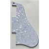 KDISJSEWS Battipenna per chitarra Gibson ES-335 Scratch Plate Short Style (4 strati bianco perlato)