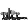 PROEL EIKON DMH5XL - Set Kit da 5 Microfoni per Batteria completo di supporti e custodia (Drum Set).