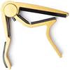 Jim Dunlop DUNLOP - 84FG FLAT GOLD, Capotasto Dunlop Trigger® per chitarra acustica.