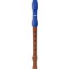 HOHNER Flauto dolce Alegra Line blu, barocco, 2 pezzi