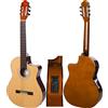 M-Case Elettro chitarra classica elettrificata 4/4 dimensione 39 M-tunes MTC209CE Cutaway mtunes