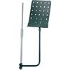 Proel RSM225 - Leggìo aggiuntivo in metallo perforato per spartiti, compatibile con tutte le aste microfoniche, Nero Opaco. (RSM225)