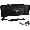 MusicalStore2005.com Kit Accessori per Tastiere Casio: Borsa Protettiva e Alimentatore Compatibile con Modelli SA80, SA81, SA76, SA77, SA78