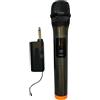 AntDau71® - Microfono Wireless Senza Fili con Display Digitale e con Ricevitore a Batterie. Portata di Ricezione 30-50 metri. Per Karaoke, Feste, Canto, Conferenze, Stream - CW957