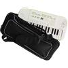 MusicalStore2005 Custodia Protettiva Imbottita per Mini-Tastiere Casio SA46, SA47, SA50, SA51 - Borsa Poliestere Antistrappo con Tracolla, 48x18x6 cm - Creato da MusicalStore2005