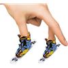 Generisch Mini pattini per giocattoli - (diverse dimensioni) Mini pattini per dita | Pattini per le dita per le ragazze | Giocattolo educativo flessibile e divertente | per sneakers per