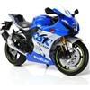 Risopen 1/12 compatibile per Suzuki 1000R Modello di moto giocattolo Mini metallo pressofuso Modello di moto blu Modello di sportiva da corsa di raccolta regalo uomini bambini ragazzi