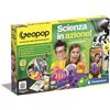 Clementoni x Geopop- Scienza in Azione, Crea Video come un Vero Divulgatore, Gioco Scientifico Bambini 8+ Anni, Gioco di Società Tema Scientifico, 2-6 Giocatori, Made in Italy, Lingua Italiana, 19445
