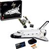 LEGO Icons NASA Space Shuttle Discovery, Set Fai da Te per Adulti da Collezione, Modellino da Costruire con Telescopio Hubble e Braccio Robotico 10283