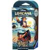 Ravensburger Disney Lorcana Trading Card Game: Azurite Sea - Amber and Ruby Deck (inglese)