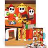 LKASGCBY Puzzle 1000 pezzi per adolescenti Tre ragazzi Mariachi Antistress Vacanza in patria Uccidere il tempo è ideale come regalo per tutta la famiglia 52x38cm