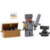 LEGO Minecraft: Cavaliere Minifigure con petto e incudine