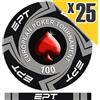 PokerShop.it Fiches Ceramica EPT Replica Valore 100
