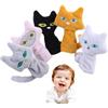 Generic Puppette per dita - Puppette per dita di gatto 5PCS | Puppette per dita in peluche in stile animale per spettacoli, ricreazioni, scuole