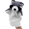Genérico Puppet A Mano Peluche - Bambole Di Gatto E Nero, Giocattoli Morbidi Interattivi per Bambini | Gioco Di Immaginazione Creativo Narrazione Racconti Attività Di Apprendimento