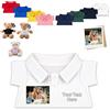 FAHOXUMR Vestiti Personalizzati Orsacchiotti con Nome del Foto, Abbigliamento Personalizzato Peluche Adatto a Orsi 20-40 cm, Abbigliamento Personalizzato per Bambole, Camicia per Bambole di Peluche