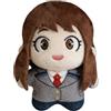 Xinchangda MHA Peluche Figure MHA Uraraka Ochako Peluche Portachiavi 10CM Morbido PP Cotone Figurine Pendente Carino Zaino Ornamento Decorazione di Natale