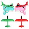 Generico Dinosaur Foam Glider Launcher Toy, Foam Glider Airplane Launcher Toy Dual Flight Modes, Fun Outdoor Flying Catapult Toy - Fun Birthday Gifts & Party Favors (2PCS * C)