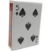 US Playing Card Company Mazzo di Carte Tutte Uguali Dorso Rosso (5 di Picche)