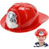 SMELEYOU Cappelli per pompieri per bambini Simulazione del rivestimento di Halloween Halloween con cappone per vigili del fuoco con il casco da fuoco per bambini per bambini