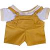 niannyyhouse Bambola di peluche, 10 cm, 15 cm, 20 cm, accessori per vestire vestiti con t-shirt, cinghia per pantaloni, gonna morbida e farcita (A9, 15 cm)