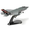 NUOTIE 1/72 F-35A Lighting II Fighter Aircraft Model Fighter US Airforce AF-01 Modello di aereo pressofuso con espositore Squadrone F35A Beast Mode (AF-01) Modello da collezione regalo per adulti