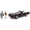 Jada- Batman The Classic TV Series Batmobile Veicolo Collezione e Figure pressofuse, Colore Nero, 1:18, 98625