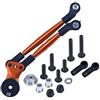GPM Tamiya Lunch Box Aggiornamento Parti Aluminium Hi-Torque Servo Saver 25T with Aluminium Tie Rod - 1 Set Orange