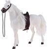 EHJRE Figure Modello Cavallo Animale 1/6 per Figure da 12 Pollici, Bianca