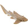 Toyvian Giocattolo Animale Marino Squalo Zebra in Plastica con Dettagli Fedeli per Bambini, per Gioco e Sensibilizzazione Sull'ambiente Marino